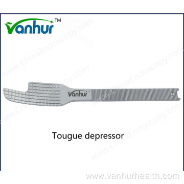 Laryngscopy Instruments Stainless Steel Tougue Depressor